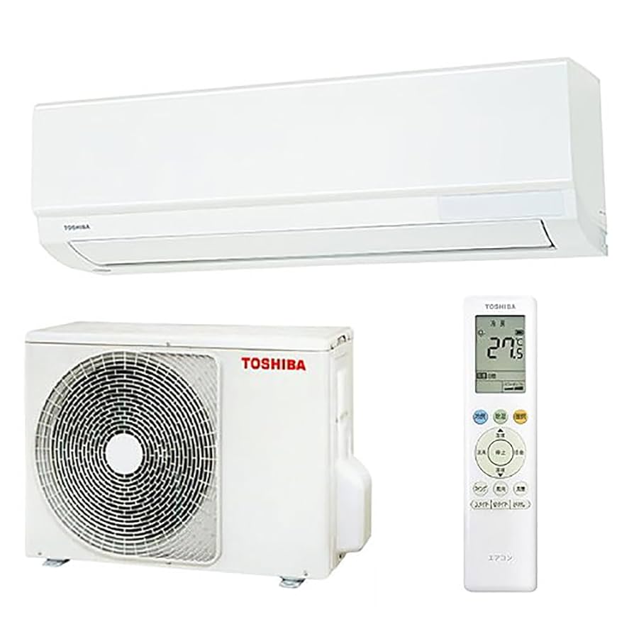東芝 ルームエアコン RAS-2512T RAS-2512T TOSHIBA 家庭用エアコン 壁掛形 8畳用 単相100V